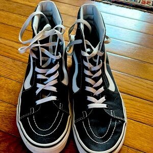 Vans Black High Tops!